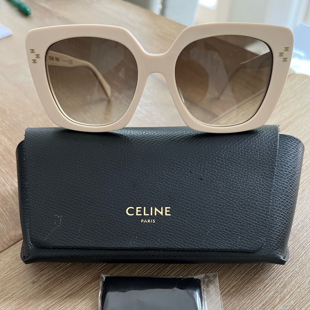 NWOT Celine Sunglasses - Beige